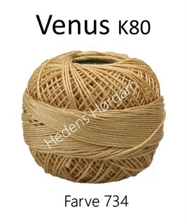 Venus K80 farve 734 Mørk beige